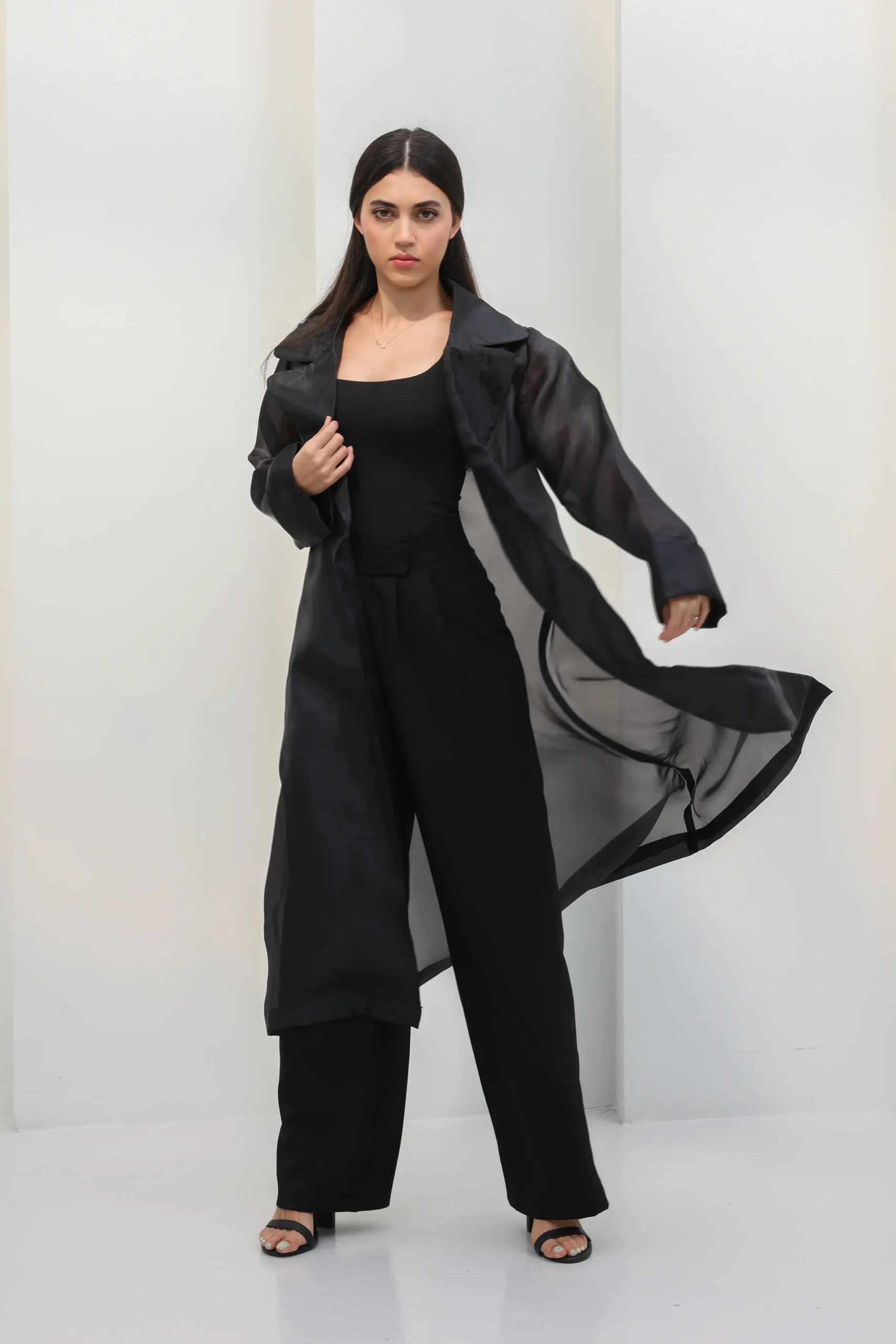 Organza Longline Jacket